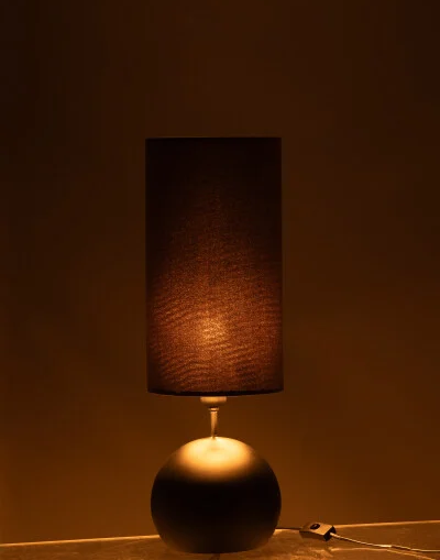 Lampa tip veioza cu abajur Velvet