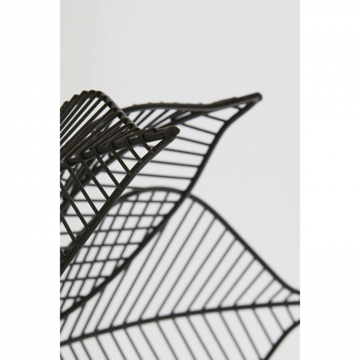 Aplică metalică, negru mat, Ø40x22cm - PAVAS [4]