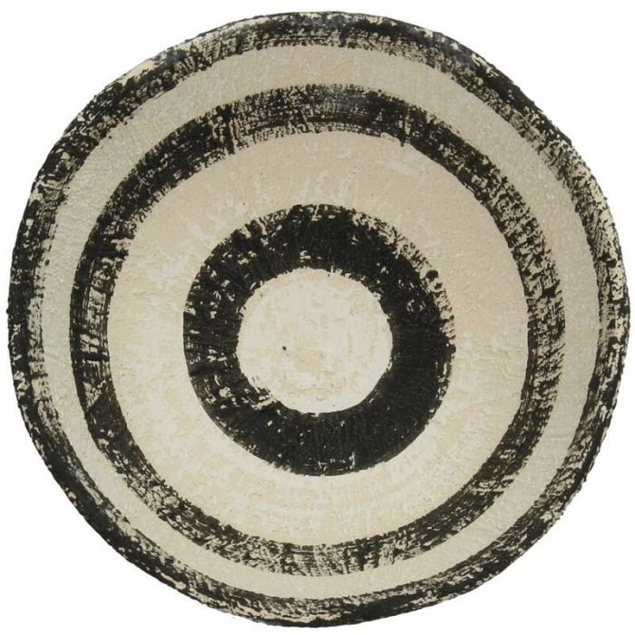 Bol din ceramică, alb- negru, 8x17x17cm - IBIZA [3]