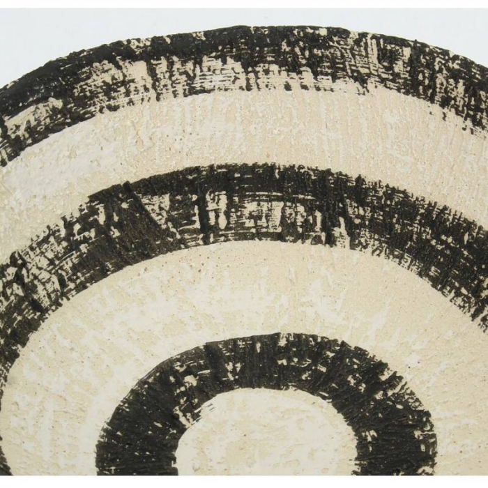 Bol din ceramică, alb- negru, 8x17x17cm - IBIZA [4]