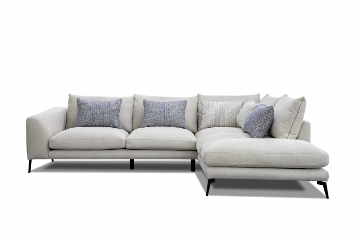 Canapea 3 locuri, bej, 292 x 228 x 96 cm - ASPEN [2]