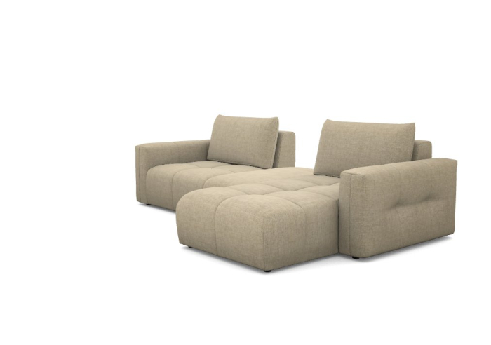 Canapea 4 locuri, bej - ARNES [2]