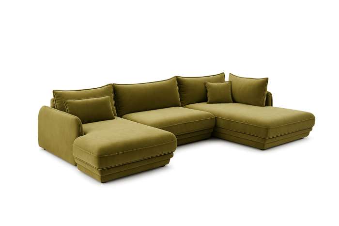 Canapea coltar, extensibilă, 5 locuri - MOJAVE [1]