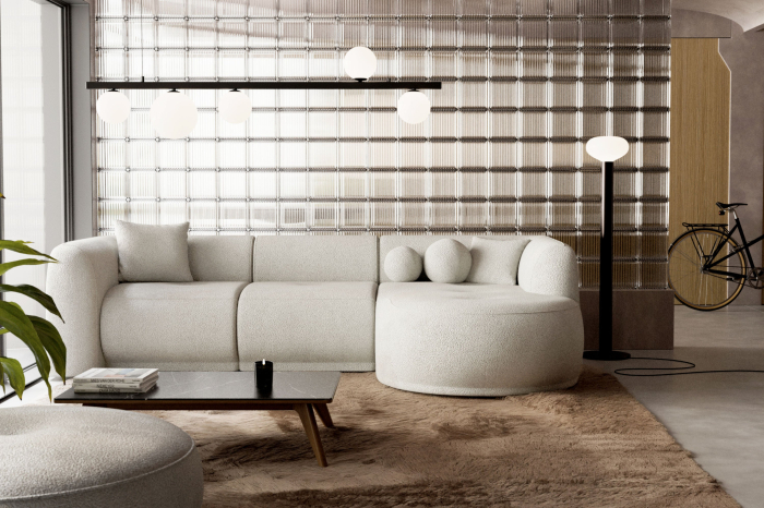 Canapea coltar, rotunda -  GIO [4]