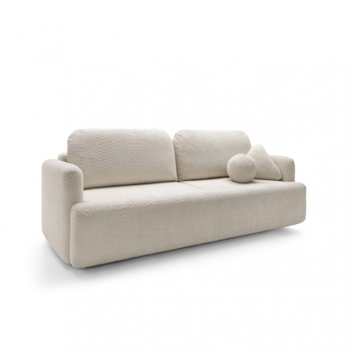 Canapea extensibilă, 3 locuri, boucle - CLOUD [2]