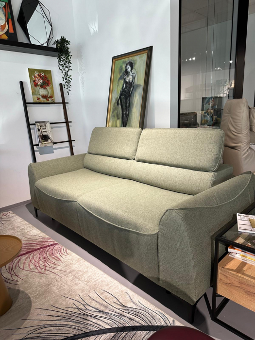 Canapea extensibilă, 3 locuri, tapițată în material textil NEVE 34 -  MONZA [2]