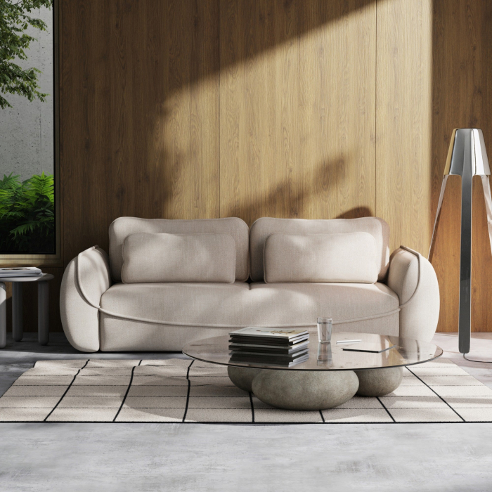 Canapea extensibilă, bej-  UMEA [4]