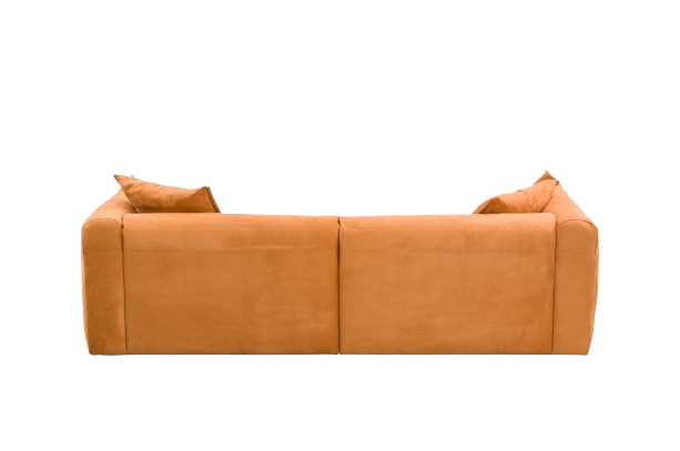 Canapea piele nubuk vegană, 282 x 119 x h 68 cm - CASANDRA [5]