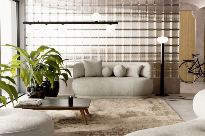 Canapea rotunda , 2 locuri - GIO [4]