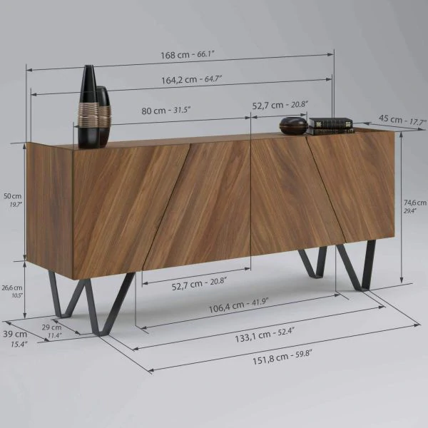 Comoda cu aspect de nuc - EMMA [4]