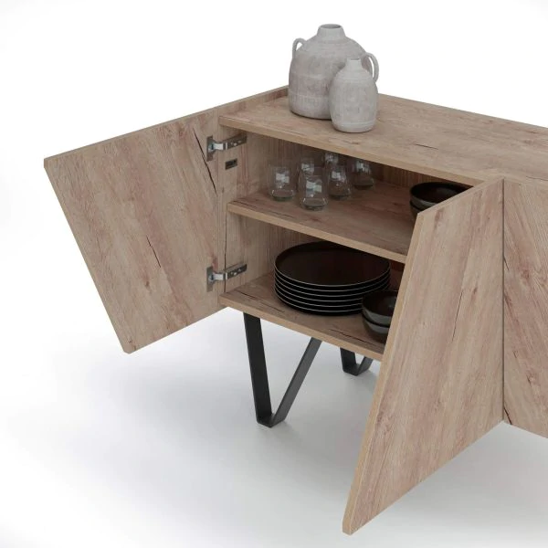 Comoda cu aspect de stejar - EMMA [3]