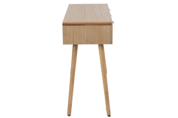 Consolă cu 3 sertare, ratan natural, 117.5x40.5xH77.5 cm - PAULOWNIA C [6]