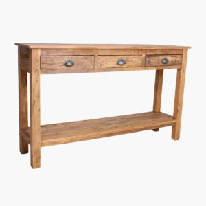 Consola Farmwood din lemn reciclat FSC cu 3 sertare, 150 cm [2]