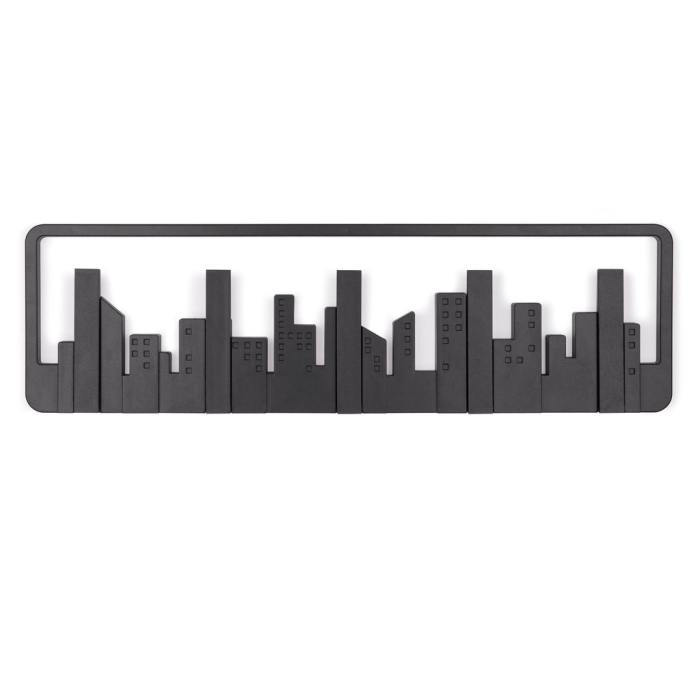 Cuier de perete, negru - SKYLINE [2]