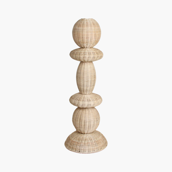 Lampadar Tao din ratan, H 140 cm [2]