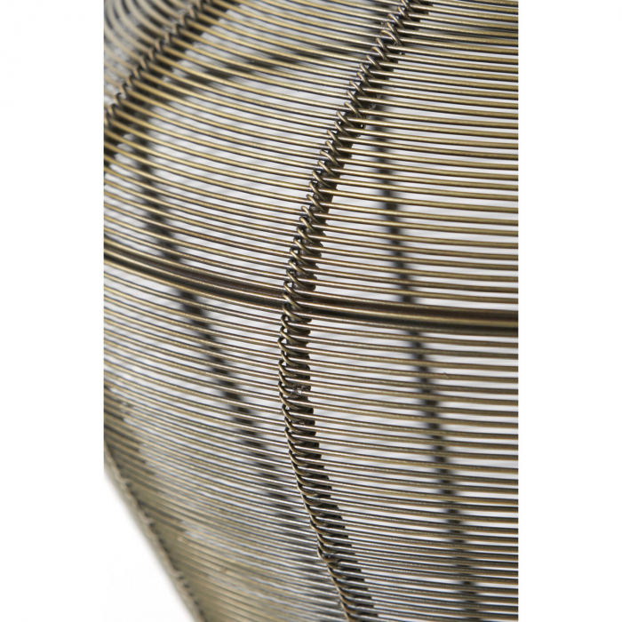 Lustră metalică, bronz antichizat, Ø20x22 cm -  ALVARO [2]