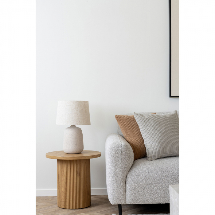 Masă de cafea, MDF laminat, stejar -  BAOVISTA SIDE [4]