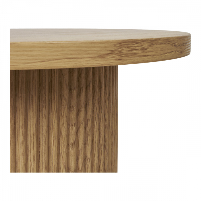 Masă de cafea, MDF laminat, stejar -  BAOVISTA SIDE [2]