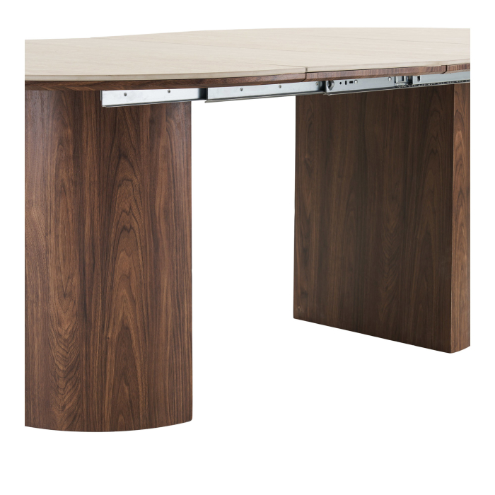 Masa dining extensibila Delphi travertin, 120-200 cm [3]