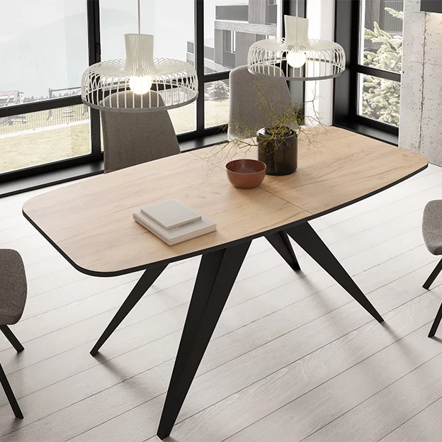 Masă dining, extensibilă -  FERRO 160 [3]