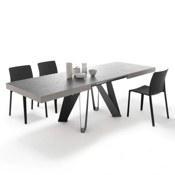 Masă extensibilă, stejar rustic - ROMINA GREY [3]