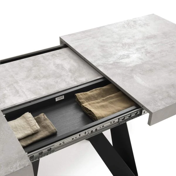 Masă extensibilă, stejar rustic - ROMINA GREY [4]