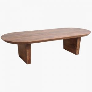 Masuta de cafea Brown din lemn masiv de mango, 140 cm [2]