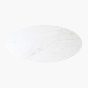 Masuta de cafea OPAL, marmura alba, 120 cm [3]