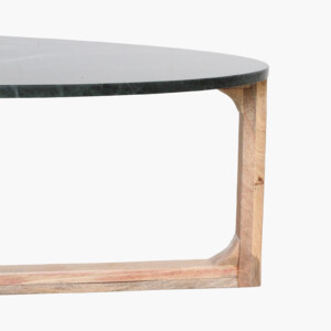 Masuta de cafea OPAL, marmura verde, 120 cm [5]