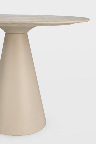 Măsuță de cafea, set 2, ceramică, Q50/60 - 32/47 cm - HARDY [3]