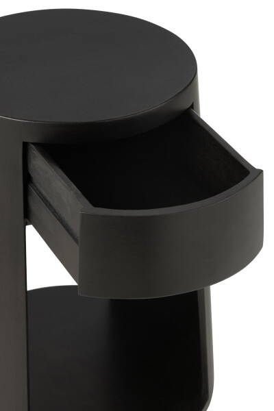 Noptieră, lemn de mango, natur - DRAWN BLACK [4]