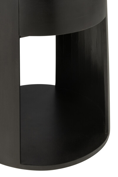 Noptieră, lemn de mango, natur - DRAWN BLACK [3]