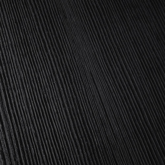 Oglindă pătrată de perete, 73 x 73 x 2 cm, culoare frasin negru - EVOLUTION [2]