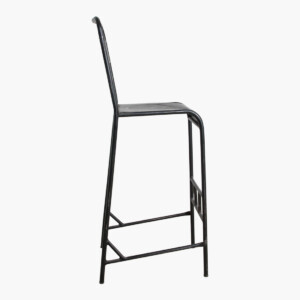 Scaun de bar Java din metal negru, H110 cm [4]
