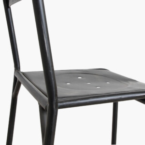 Scaun de bar Java din metal negru, H110 cm [2]