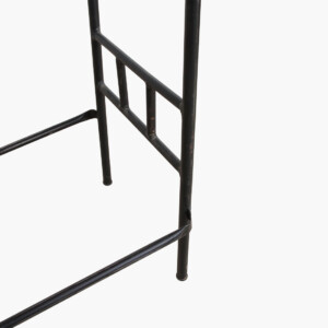 Scaun de bar Java din metal negru, H110 cm [5]