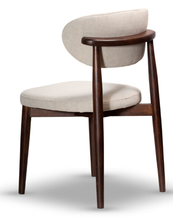 Scaun din lemn, tapițat - OLLE [2]