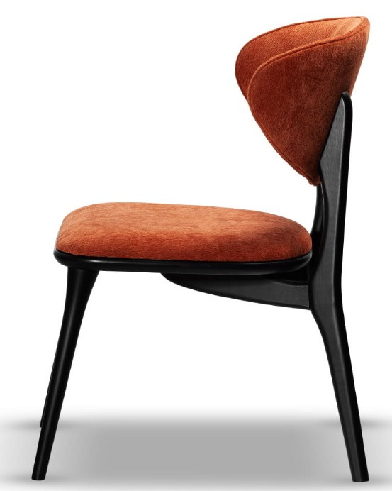 Scaun din lemn, tapițat - FRIDA [5]