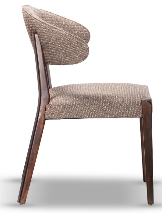 Scaun dining tapițat în textil - SAUL [4]