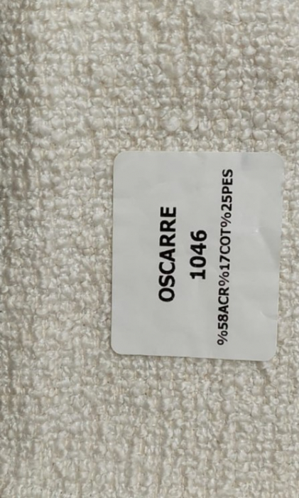 Set 2 fotolii, textil boucle ivory Oscarre - LISABONA [2]