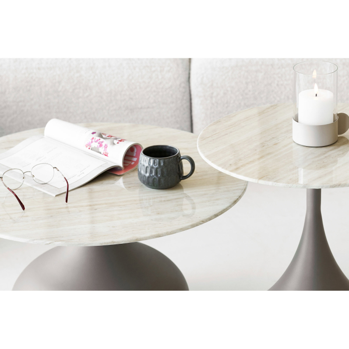 Set 2 masute de cafea Pienza khaki [3]