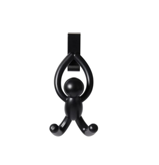 Set de 2 cuiere pentru dulap, negre - BUDDY [2]