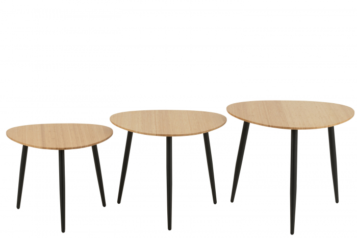 Set de 3 măsuțe de cafea - REED [2]