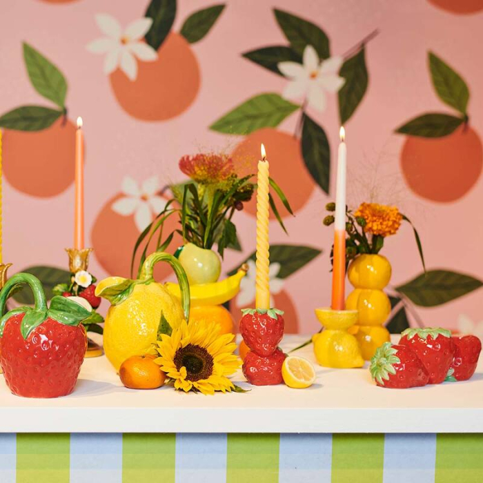 Vază din ceramică, 18x14x20cm -  LEMON YELLOW [5]