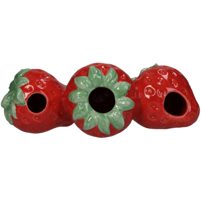 Vază din ceramică, 21x9x9cm -  STRAWBERRIES [3]