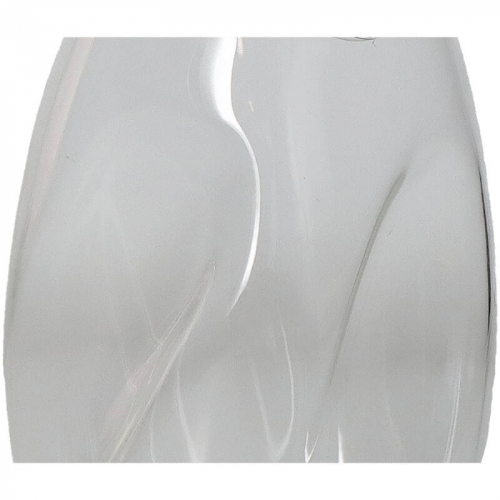 Vază din sticlă, transparentă, 18x10x10cm - WAVE [3]