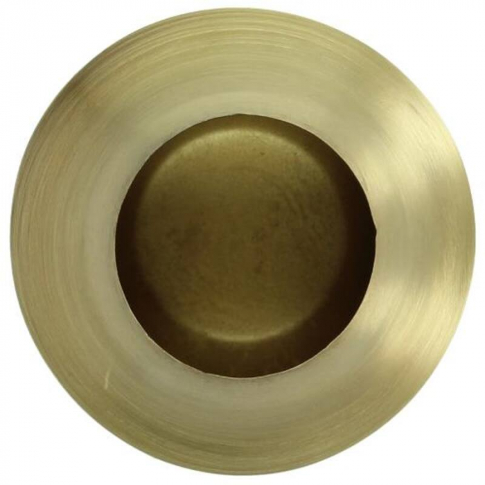 Vază metalică, aurie, 12x8x8cm - POT [3]