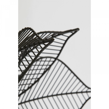 Aplică metalică, negru mat, Ø40x22cm - PAVAS [3]