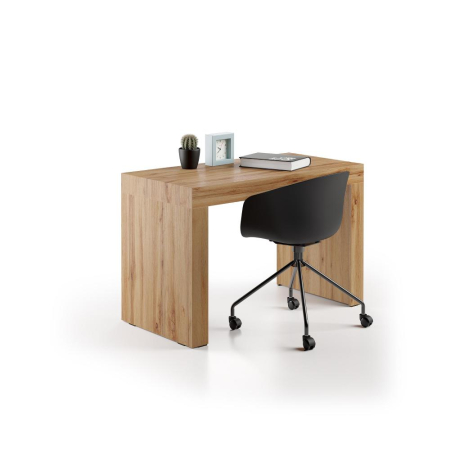 Home Office - Birou, 120 cm, melaminat-laminat, culoare stejar rustic - EVOLUTION