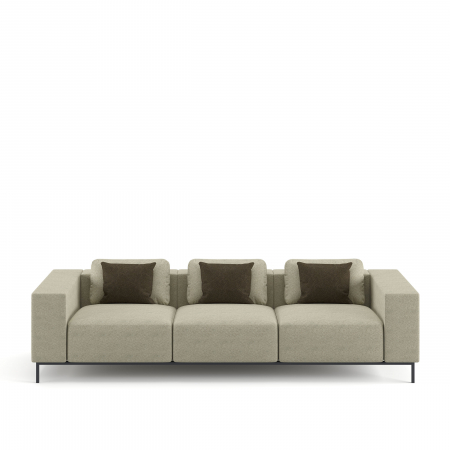 Designers' Choice - Canapea 3 locuri, tapiterie textila, -  KAVI 3CLS